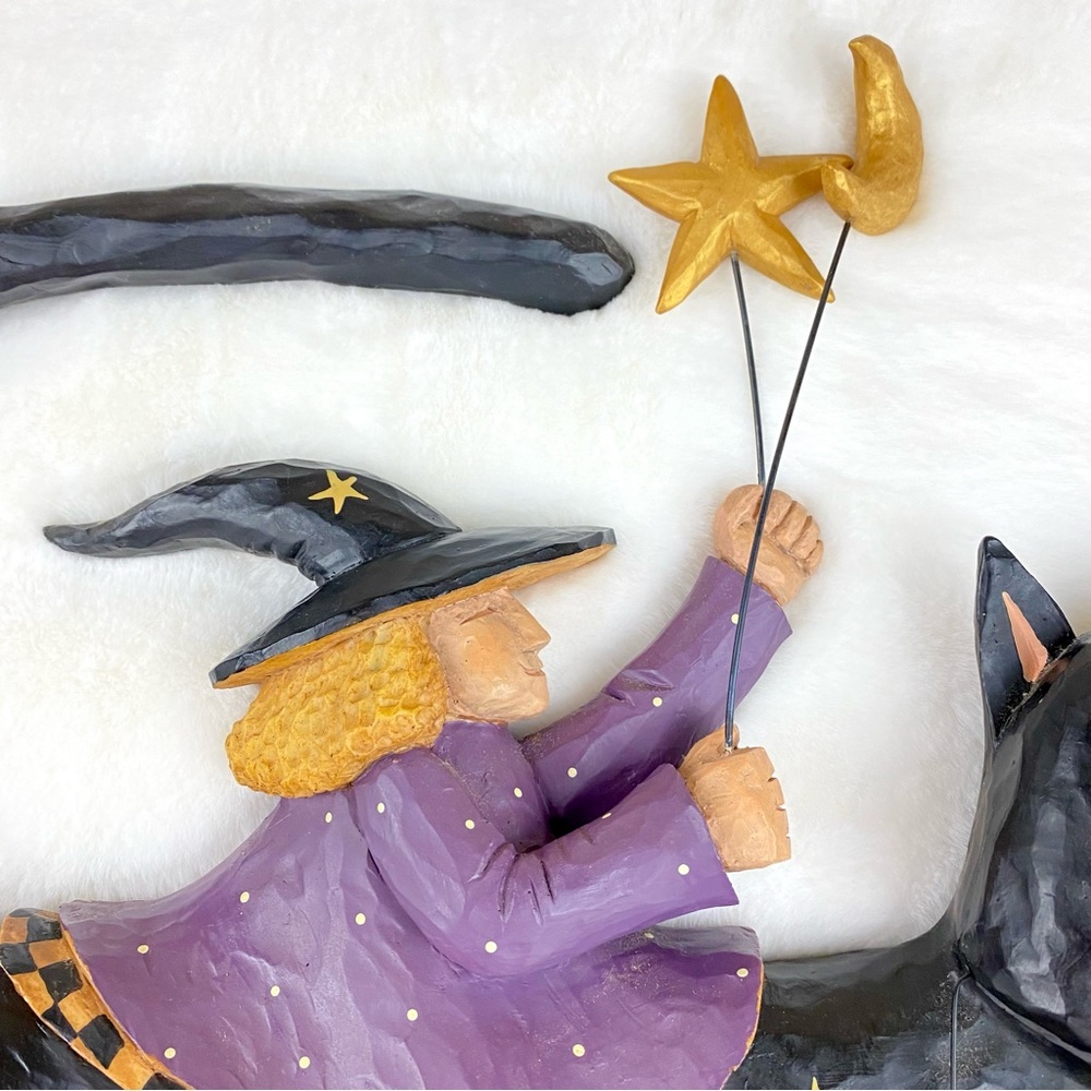 Williraye Studio “Halloween Magic” Wall Plaque #WW6024 - Picture 4 of 8